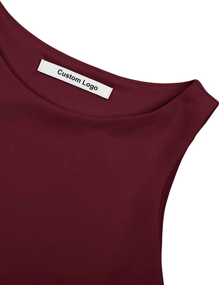 Premium Ultra Soft Woman Fitted Sleeveless Custom Tanktop Crop Top Sport Wear Blanks Clothing Available for ODM OEM Private Label